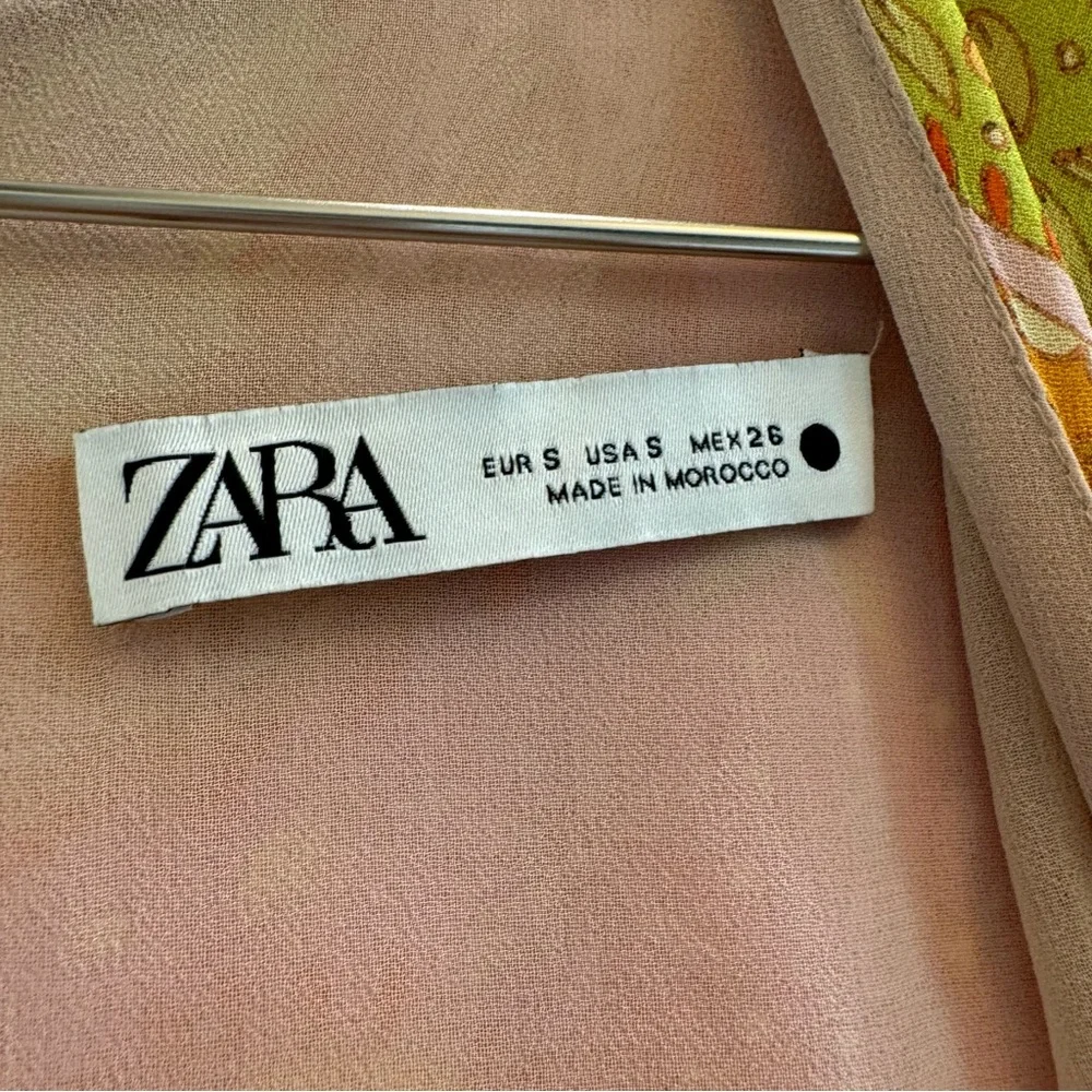 Zara Multicolor Paisley Dress - Picture 5 of 6